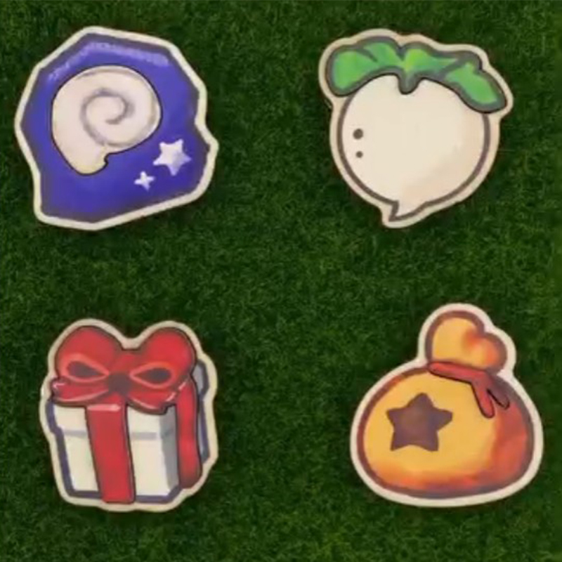 Wooden Magnetic Pins