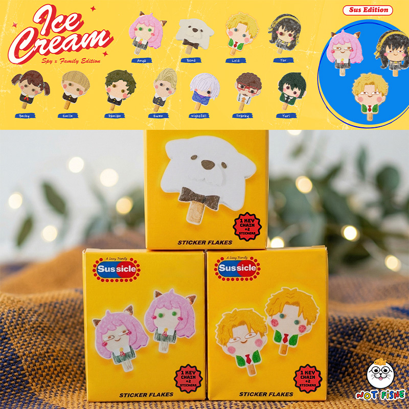 Sticker Flake Box